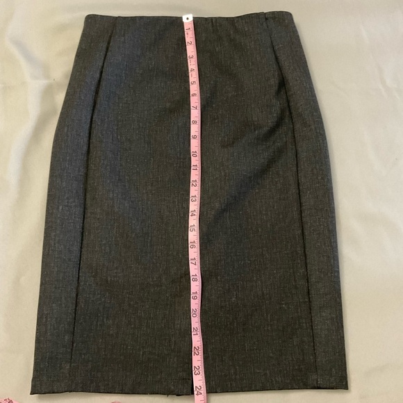 Liverpool Bia Pencil Skirt Gray Tweed Textured Stretch Pull On Women’s S… - Picture 4 of 10
